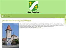 Tablet Screenshot of dobsice.cz